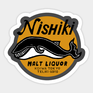 Vintage Japanese Malt Liquor Sticker